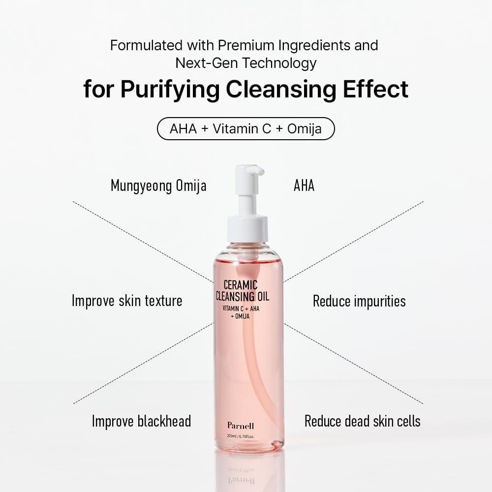 Parnell  AHA OMIJA CERAMIC CLEANSING OIL 200ml 4