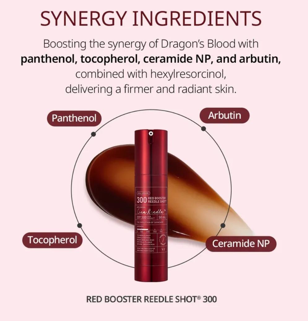 VT Red Booster Reedle Shot 300 50ml 3