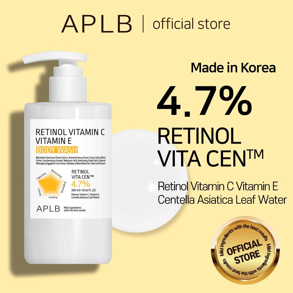 APLB RETINOL VITAMIN C VITAMIN E BODY WASH 300ml 2