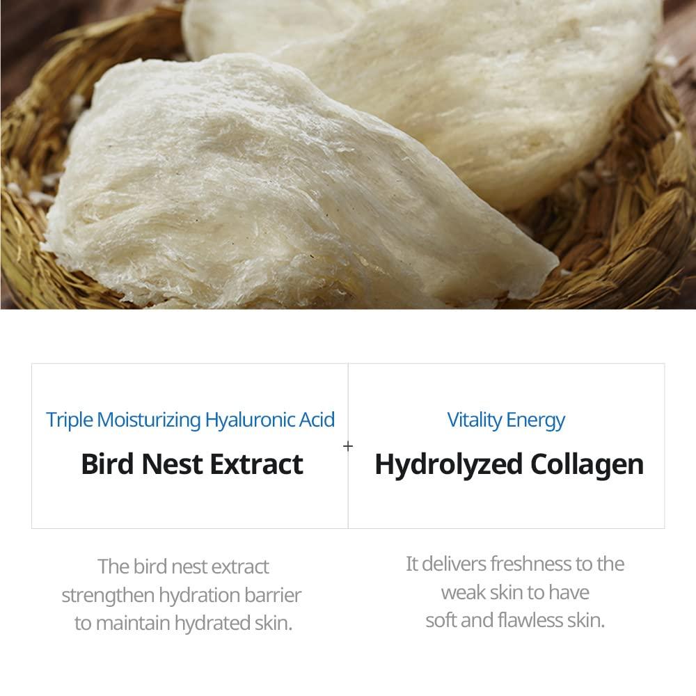JMSOLUTION ACTIVE BIRDS' NEST MOISTURE MASK 10 SHEETS 5