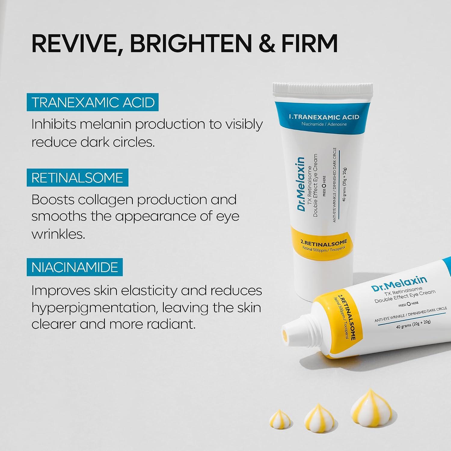 Dr.Melaxin TX Retinalsome Double Effect Eye Cream 40g 6