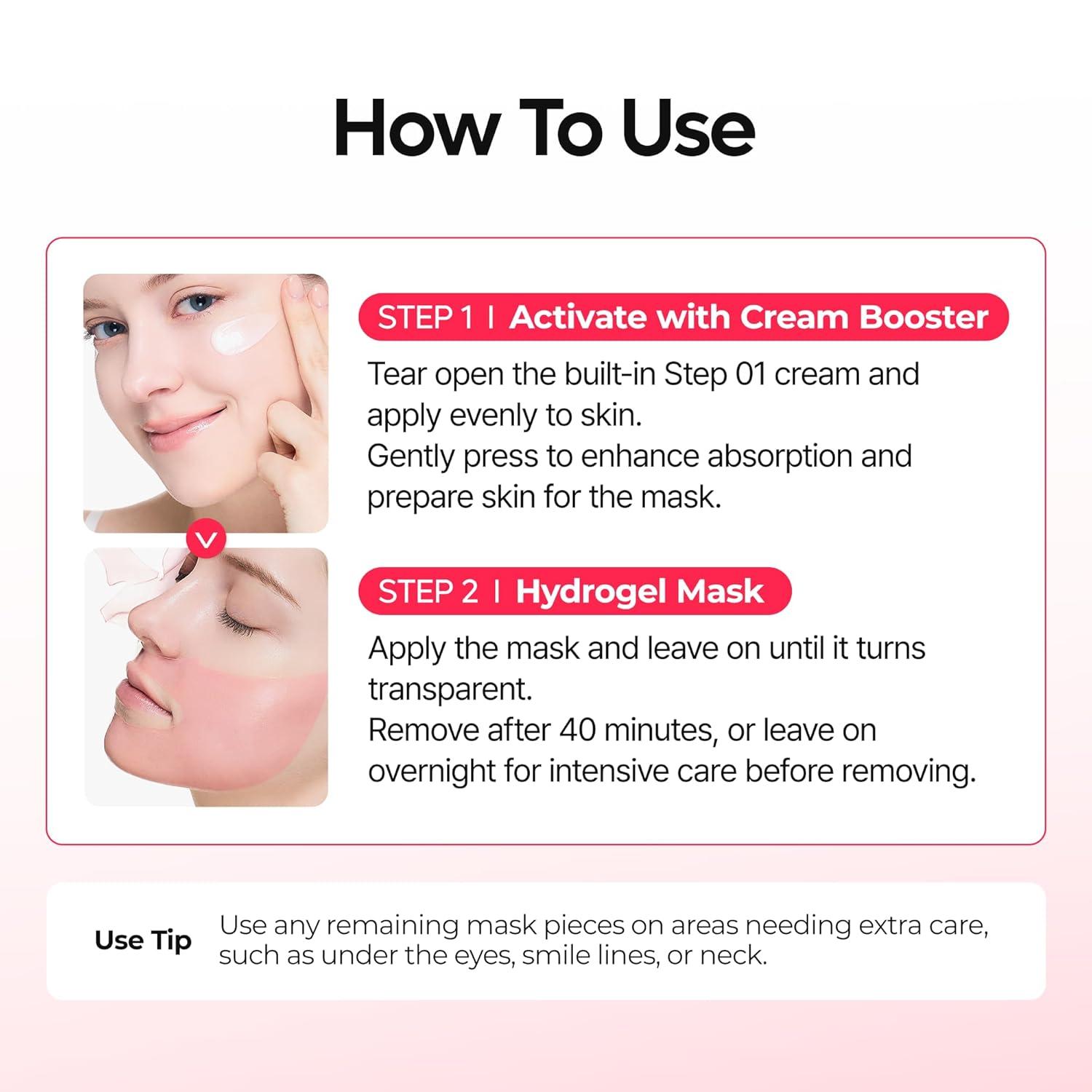 Dr.Melaxin TX-ASTAXANTHIN DARK SPOT CARE CREAM HYDEOGEL MASK 2g+34g*4ea 6