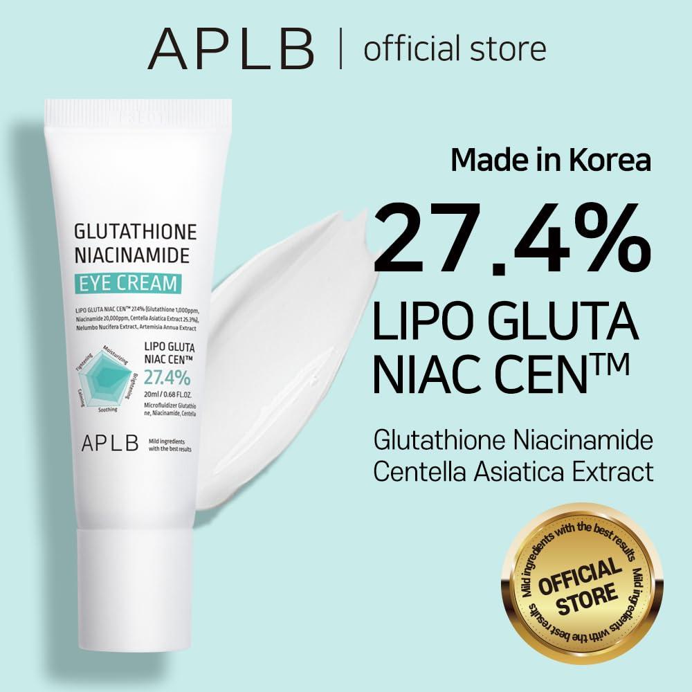 APLB Glutathione Niacinamide Eye Cream 20ml 2