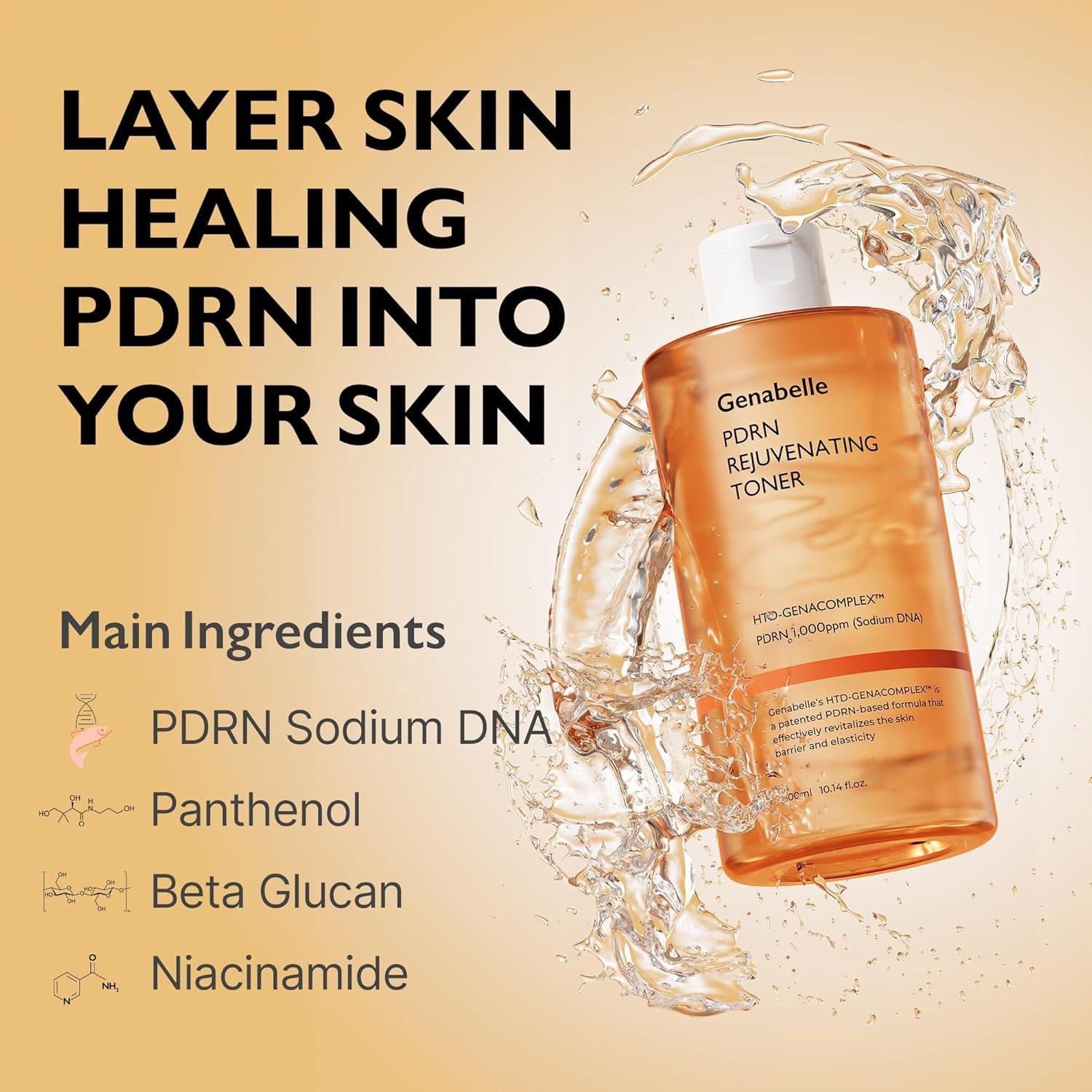 Genabelle PDRN Rejuvenating Toner 300ml 4
