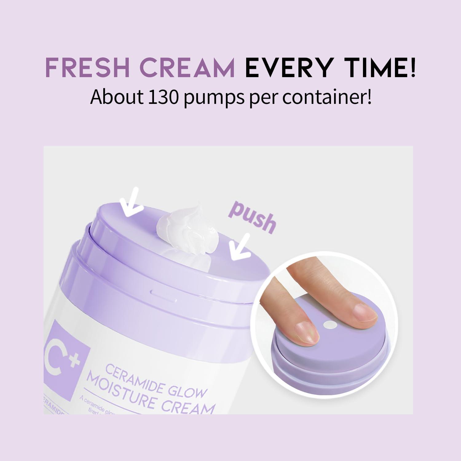 OOTD Ceramide Glow Moisture Cream 50ml 3