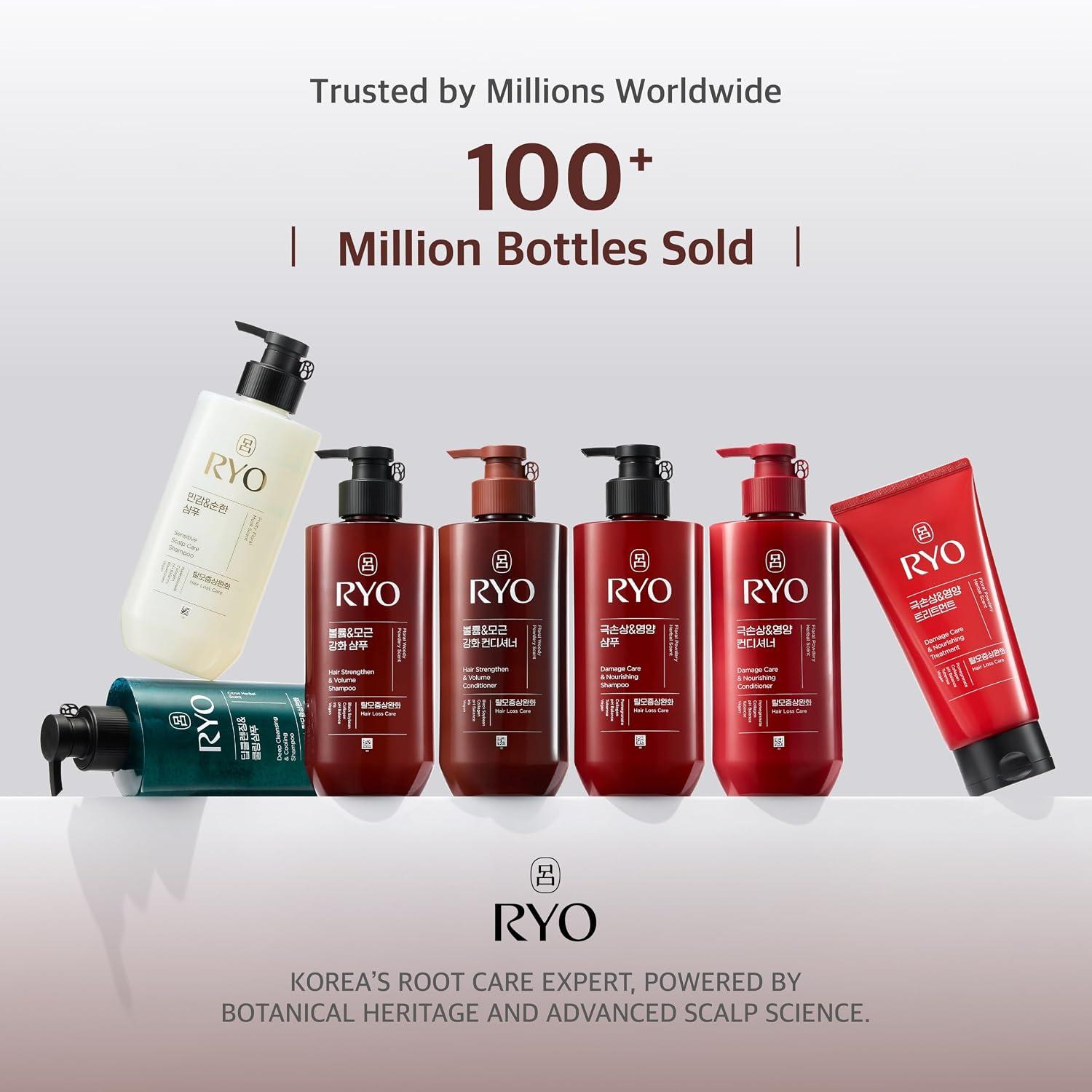 RYO Hair Strengthen & Volume Conditioner 480ml 9
