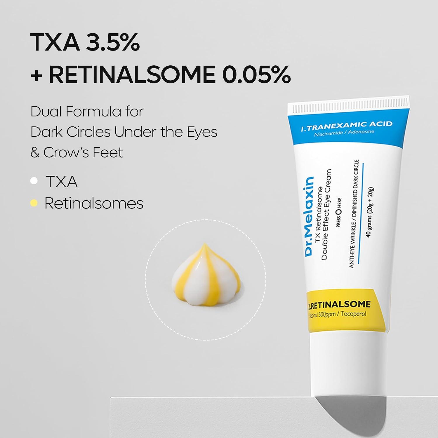 Dr.Melaxin TX Retinalsome Double Effect Eye Cream 40g 2