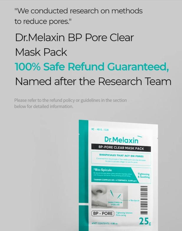 Dr.Melaxin BP Pore Clear Mask 5ea 2