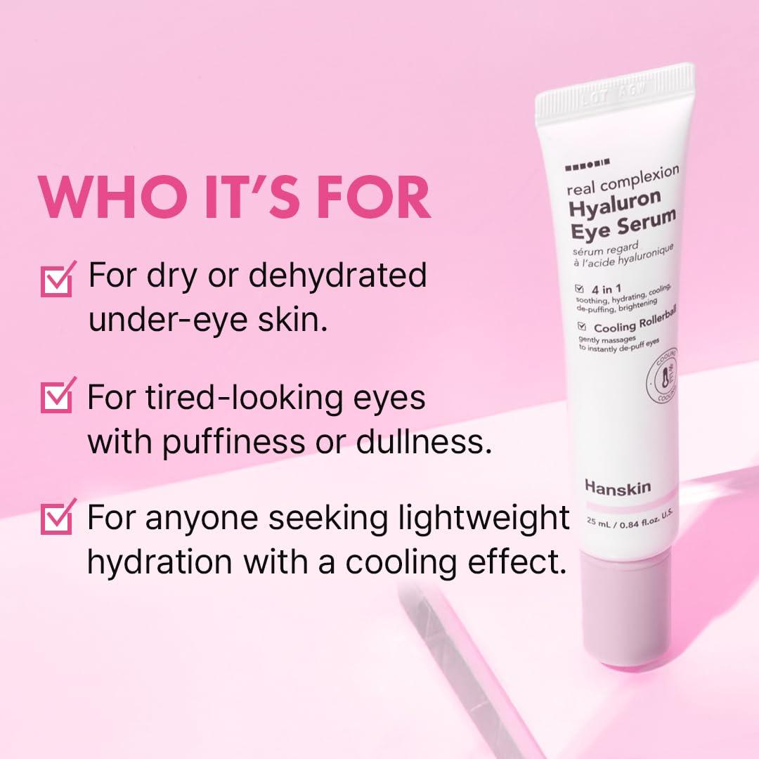 Hanskin Real Complexion Hyaluron Eye Serum 25ml 7