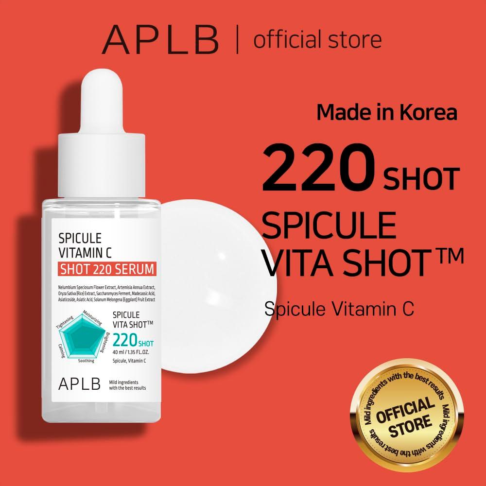 APLB SPICULE VITAMIN C SHOT 220 SERUM 40ml 2
