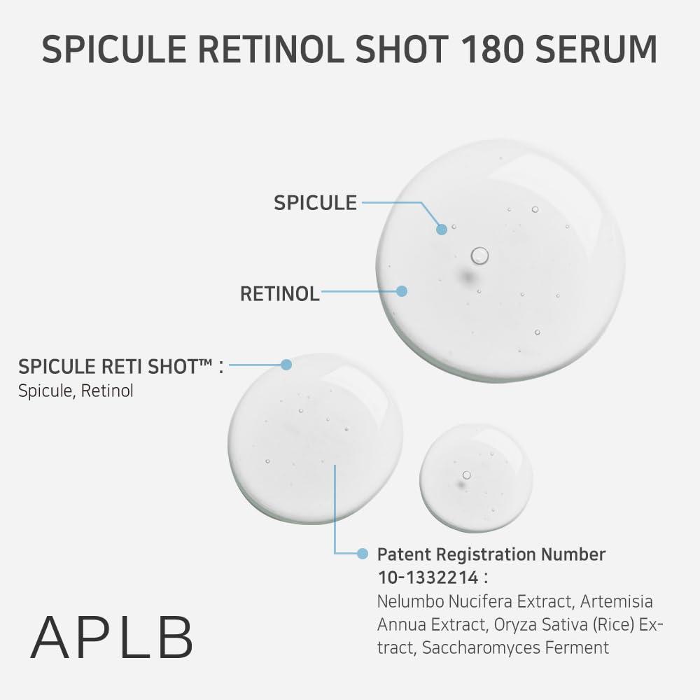 APLB SPICULE RETINOL SHOT 180 SERUM 40ml 4