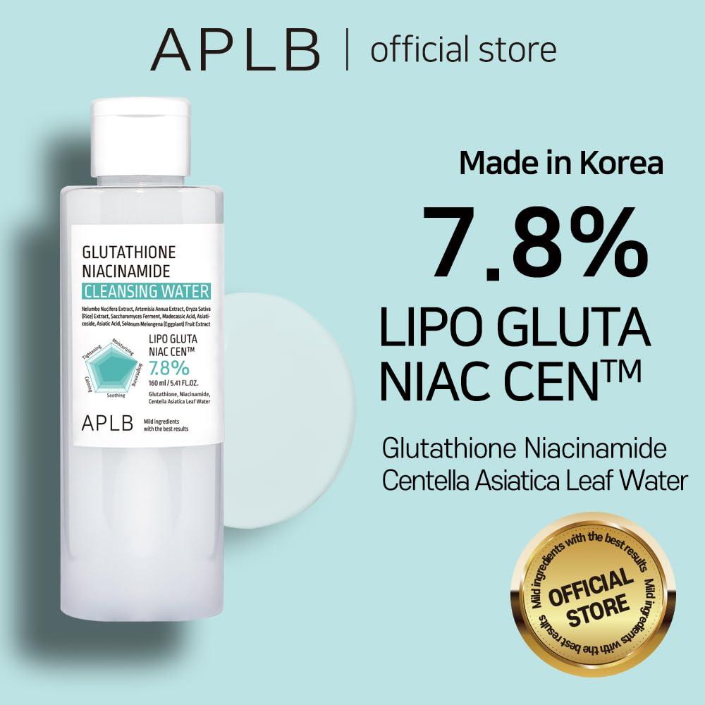 APLB Glutathione Niacinamide Cleansing Water 160ml 2
