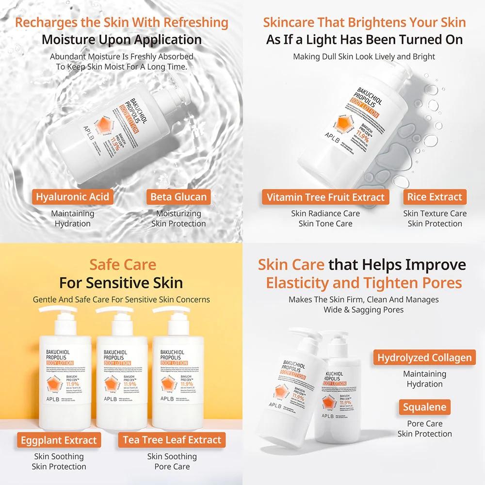 APLB BAKUCHIOL PROPOLIS BODY LOTION 300ml 4