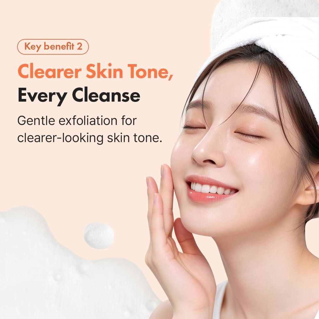 Hanskin Vitamin C Glow Powder Cleanser 70g 5