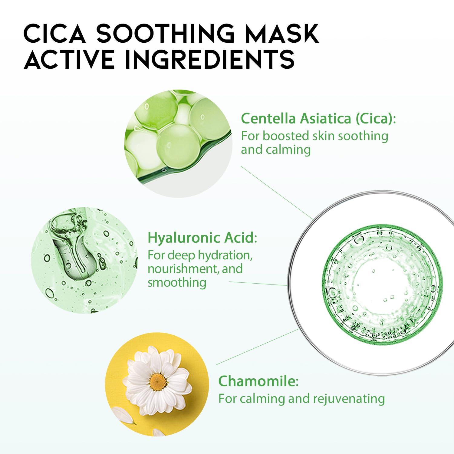 OOTD Variety Hydrating Essence Sheet Masks 12 sheets/ea 7