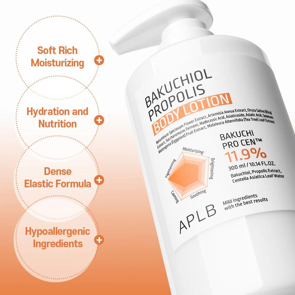 APLB BAKUCHIOL PROPOLIS BODY LOTION 300ml 3