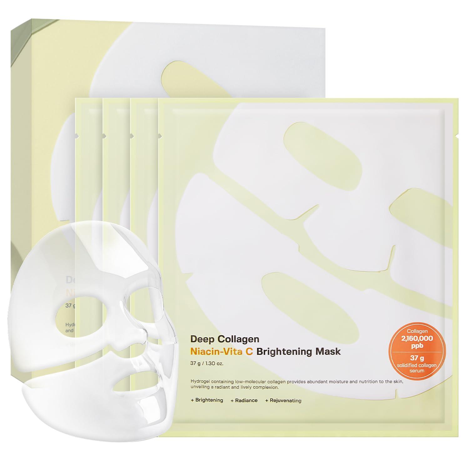 Sungboon Editor Deep Collagen Niacin Vita C Brightening Mask 37g*4ea