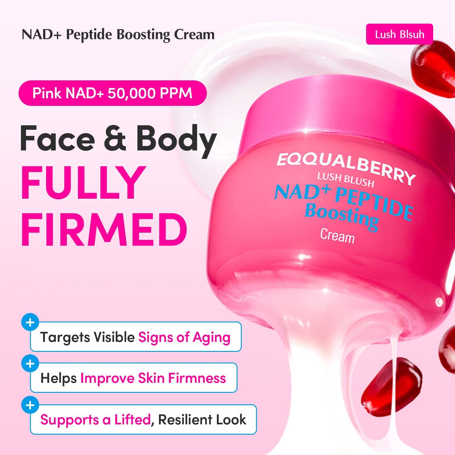 EQQUALBERRY NAD+ PEPTIDE BOOSTING CREAM 50ml 2