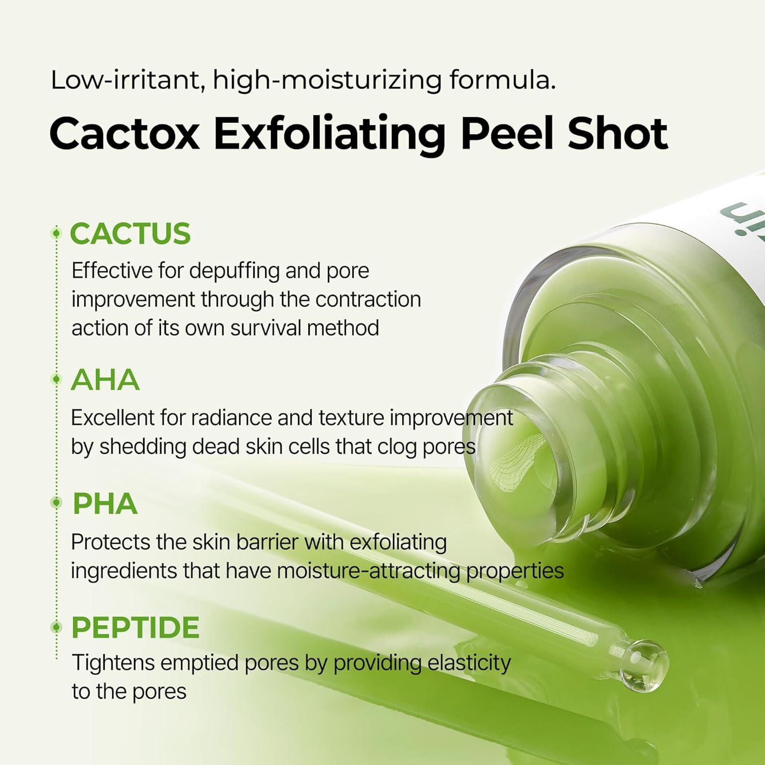 Dr.Melaxin Peel Shot Exfoliating Cactox Serum 80ml 5