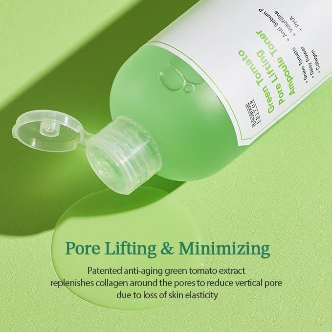 Sungboon Editor Green Tomato NMN Pore Hydro Soothing Toner 350ml 3