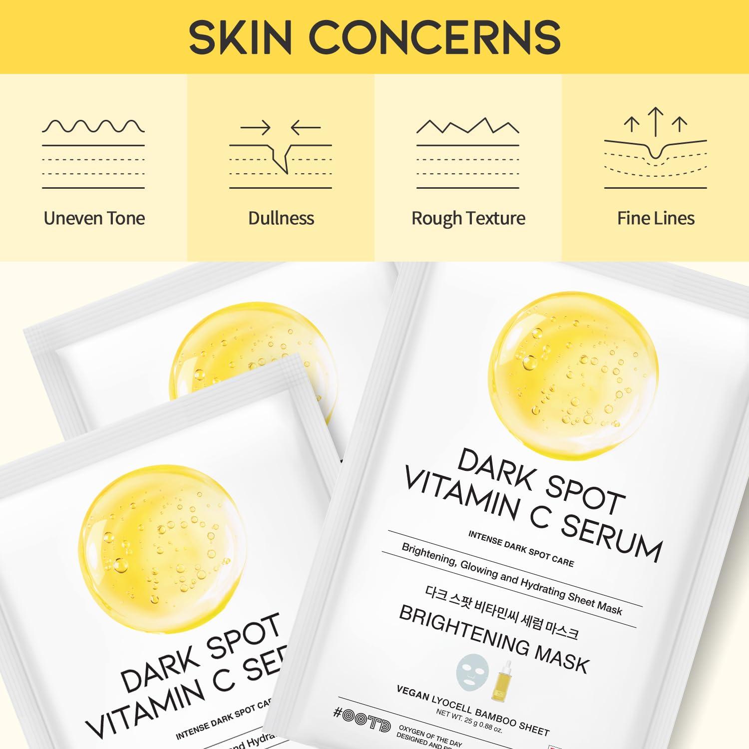 OOTD Dark Spot Vitamin C Serum Mask 10 sheets/ea 4