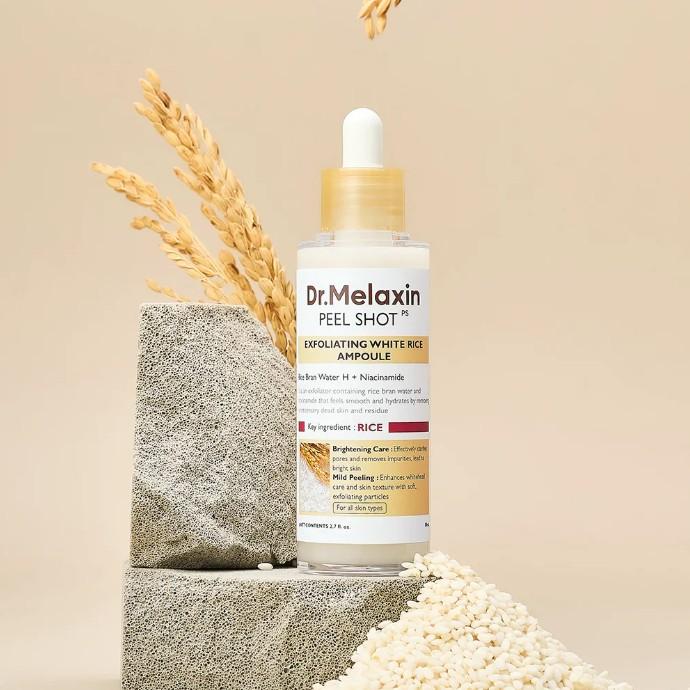 Dr.Melaxin PEEL SHOT GLOW WHITE RICE SERUM 30ml 7