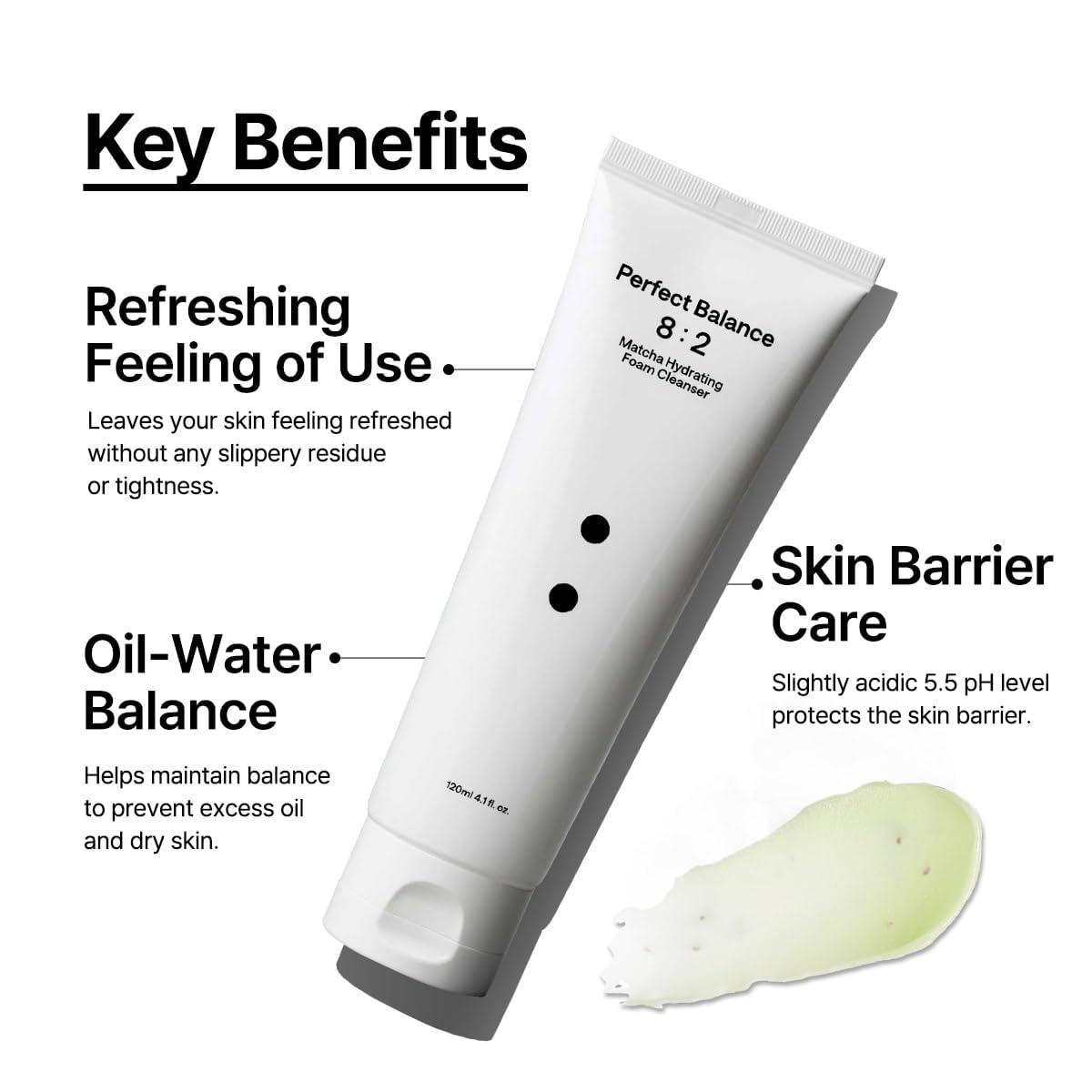 B : Lab Matcha Hydrating Foam Cleanser 120ml 3