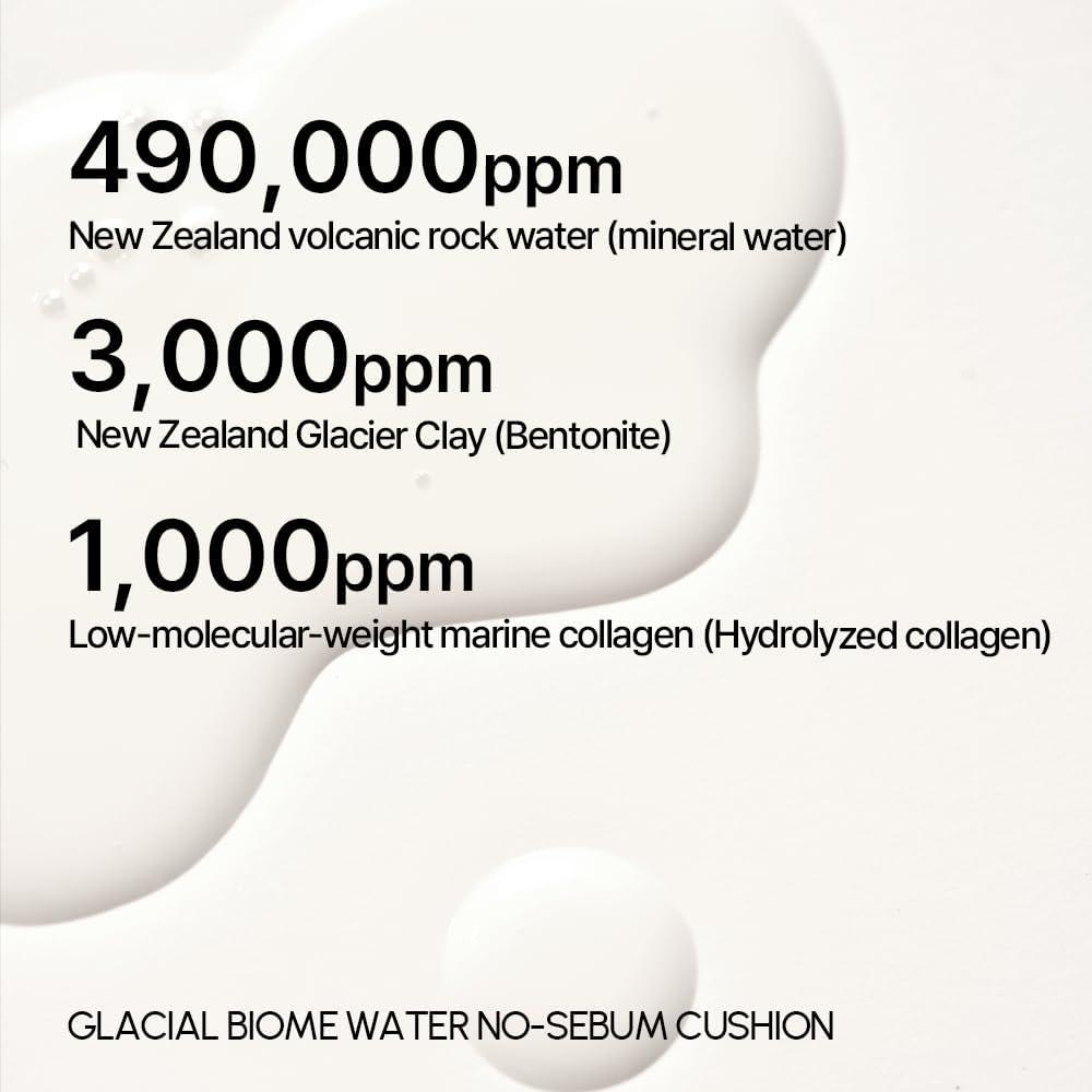 Parnell Glacial Biome Water No-Sebum Cushion 7