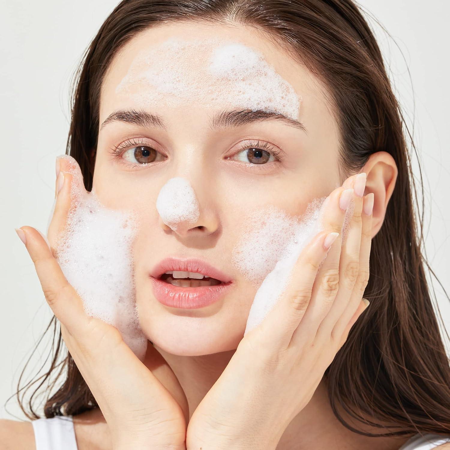 Genabelle Pink Cloud Cleansing Foam 150ml 8