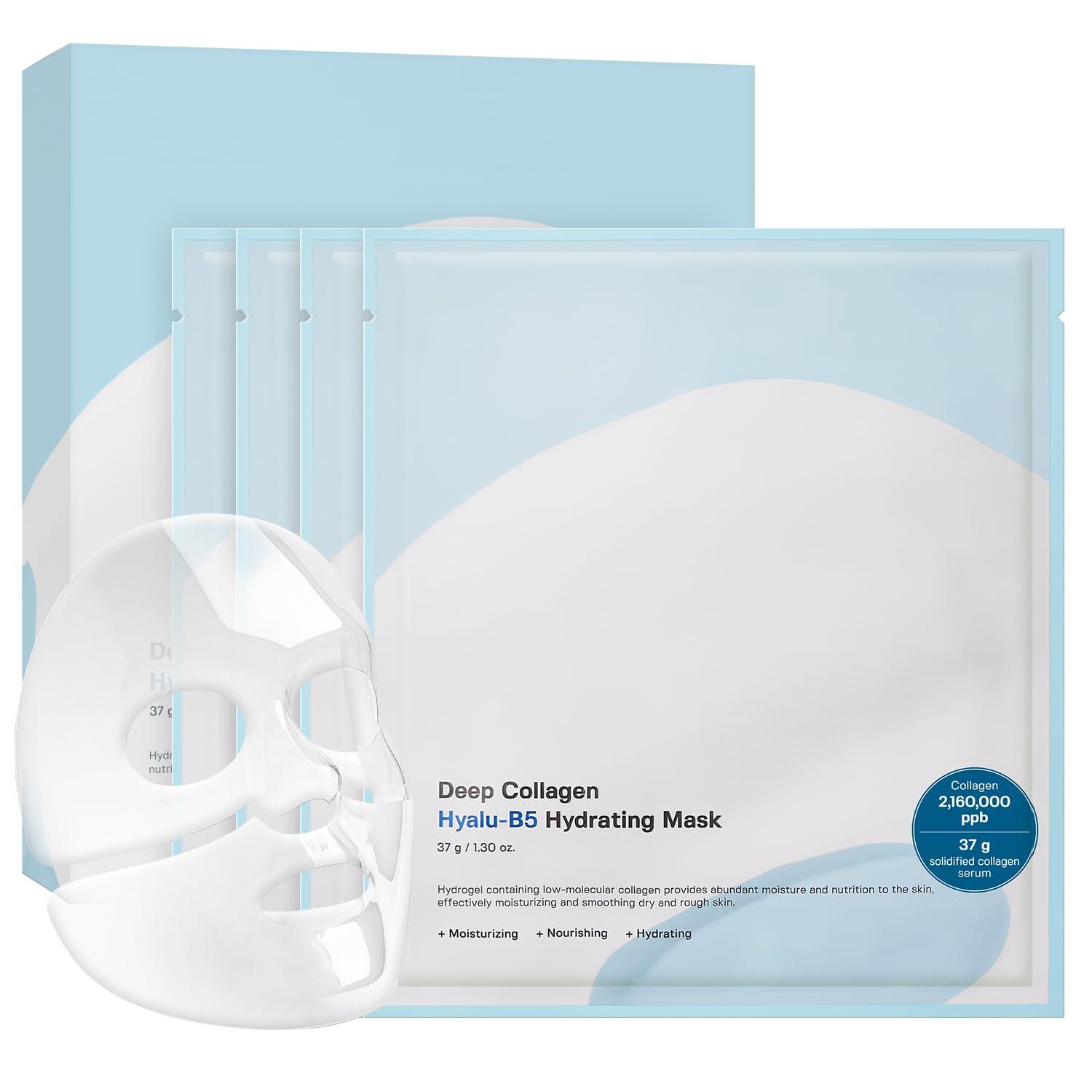 Sungboon Editor Deep Collagen Hyalu-B5 Hydrating Mask 37g*4ea