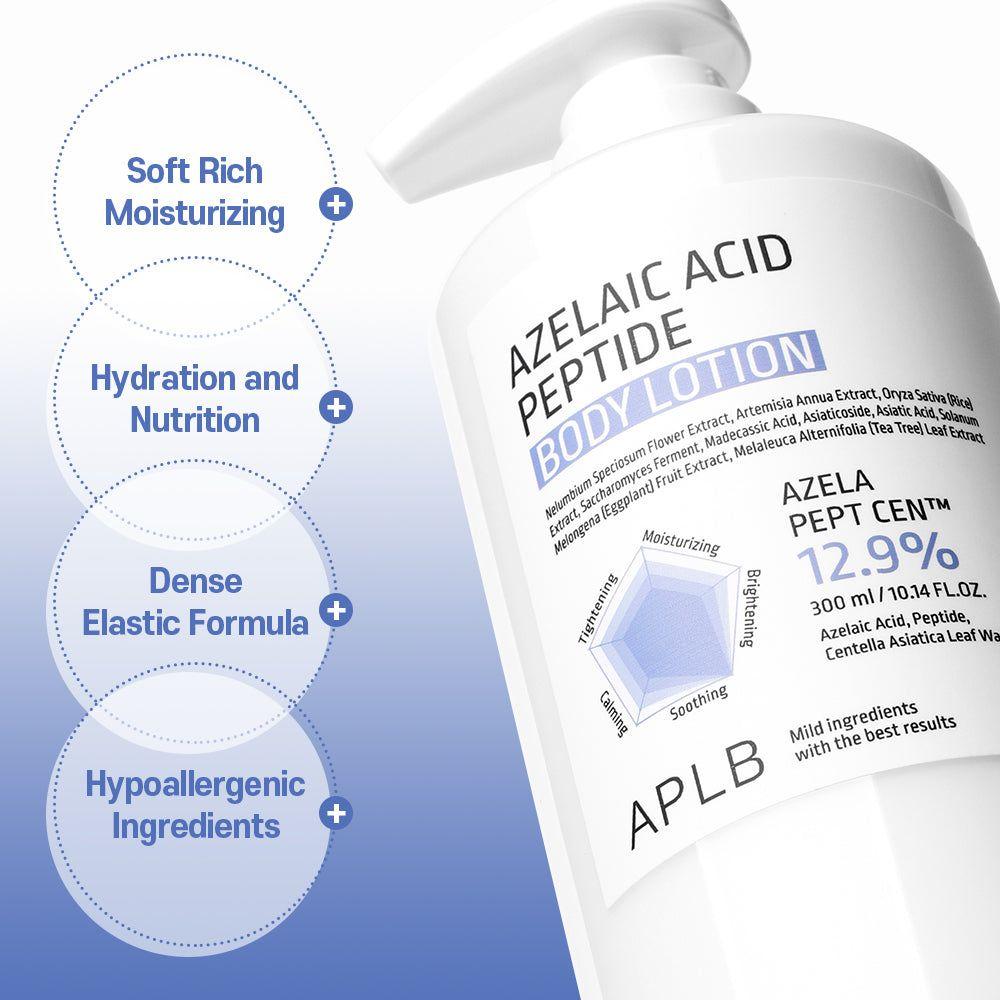 APLB AZELAIC ACID PEPTIDE BODY LOTION 10.14 fl oz (300ml) 6