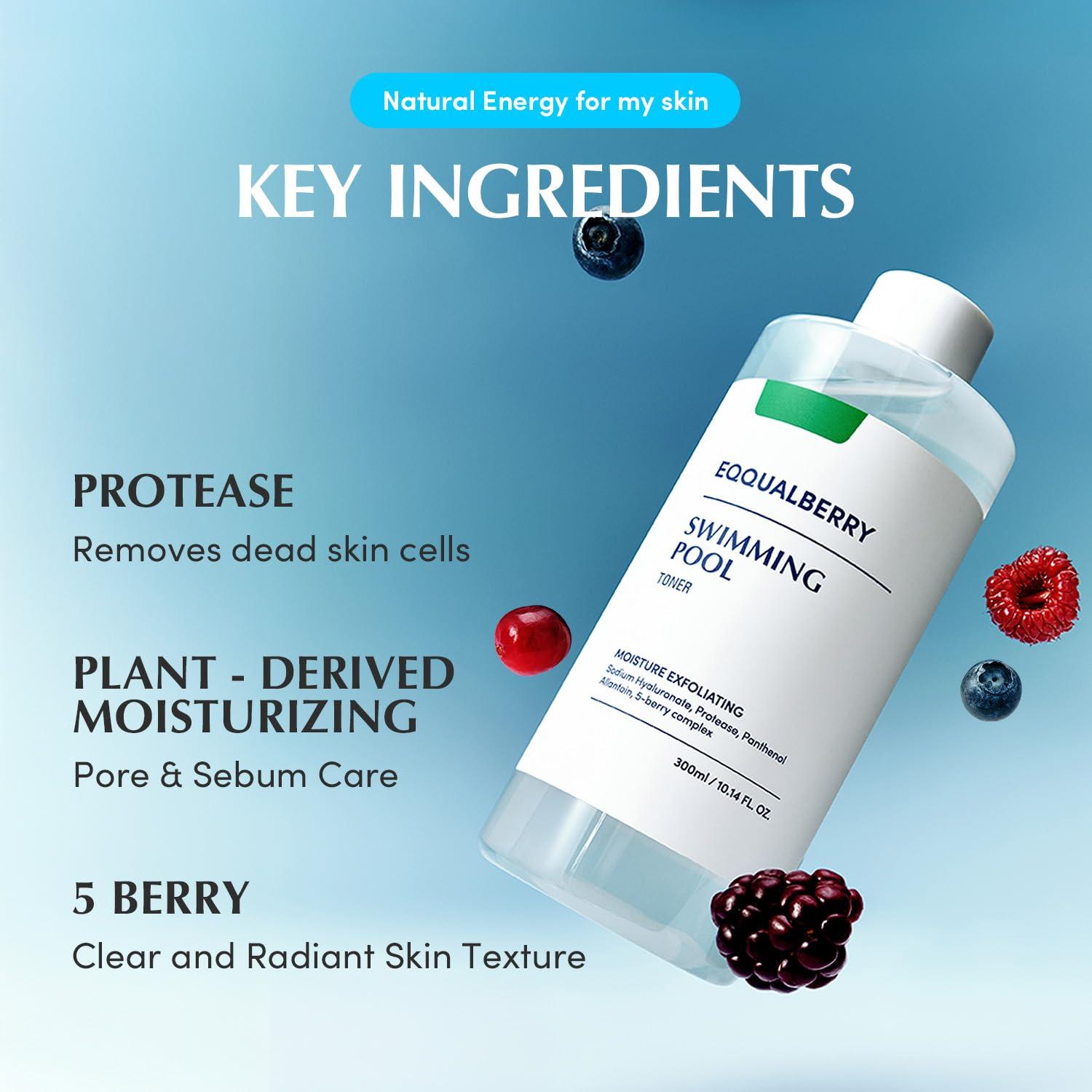 EQQUALBERRY Swimming Pool Toner 300ml 5