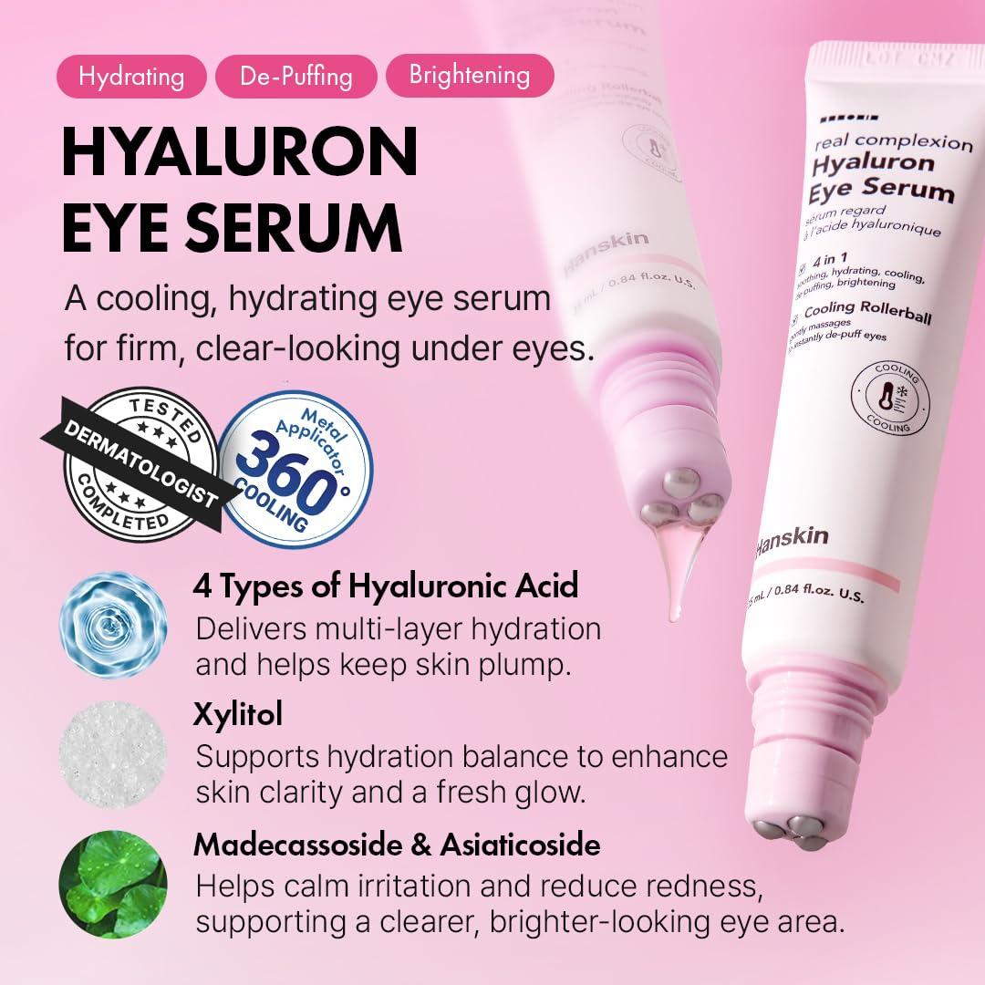 Hanskin Real Complexion Hyaluron Eye Serum 25ml 2
