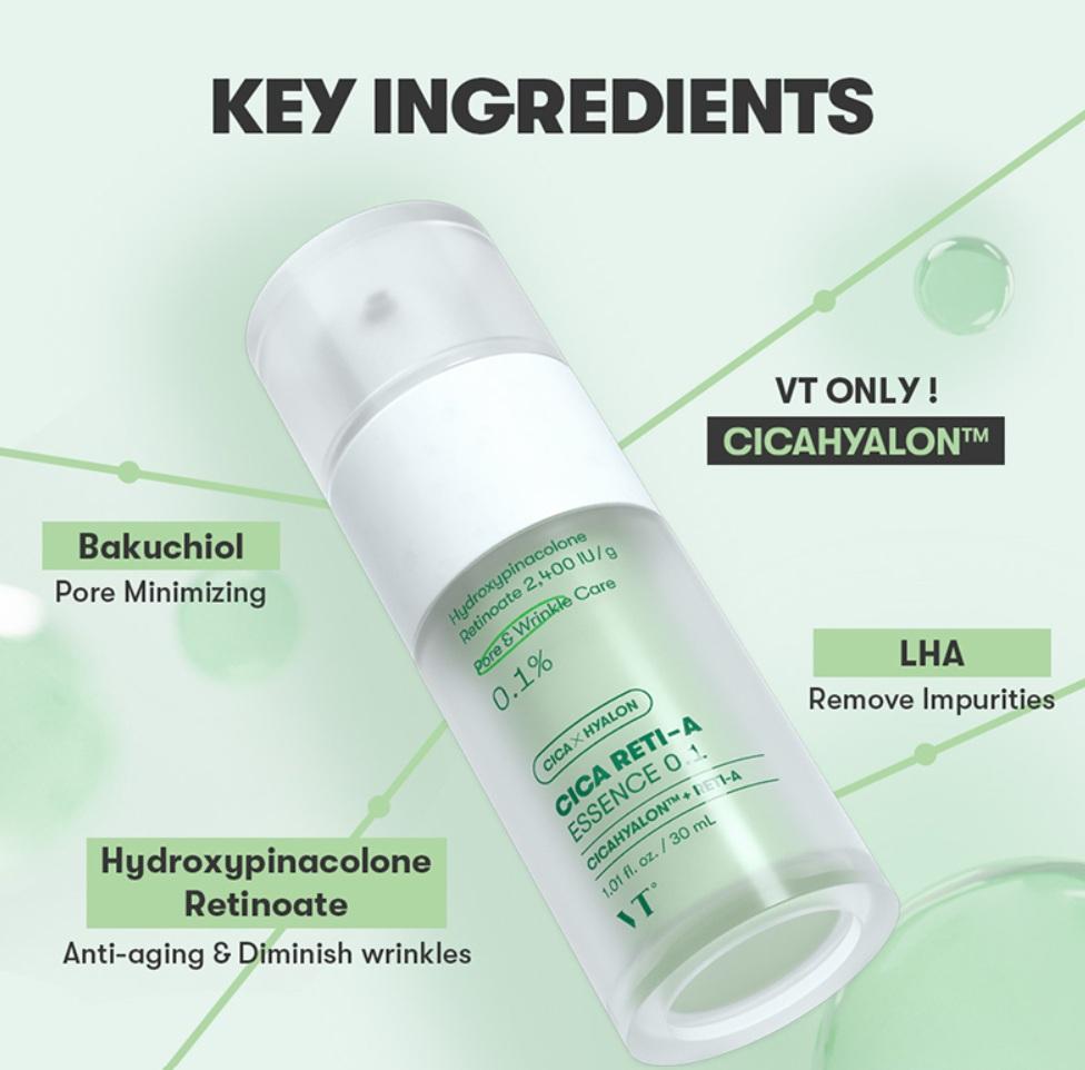 VT Cica Reti-A Essence 0.1 30ml 2