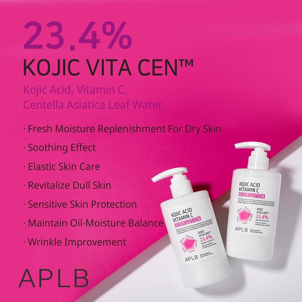 APLB KOJIC ACID VITAMIN C BODY LOTION 10.14 fl oz (300ml) 2