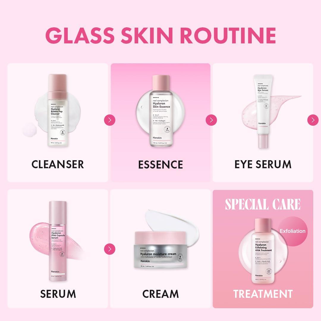 Hanskin Real Complexion Hyaluron Skin Essence 150ml 9