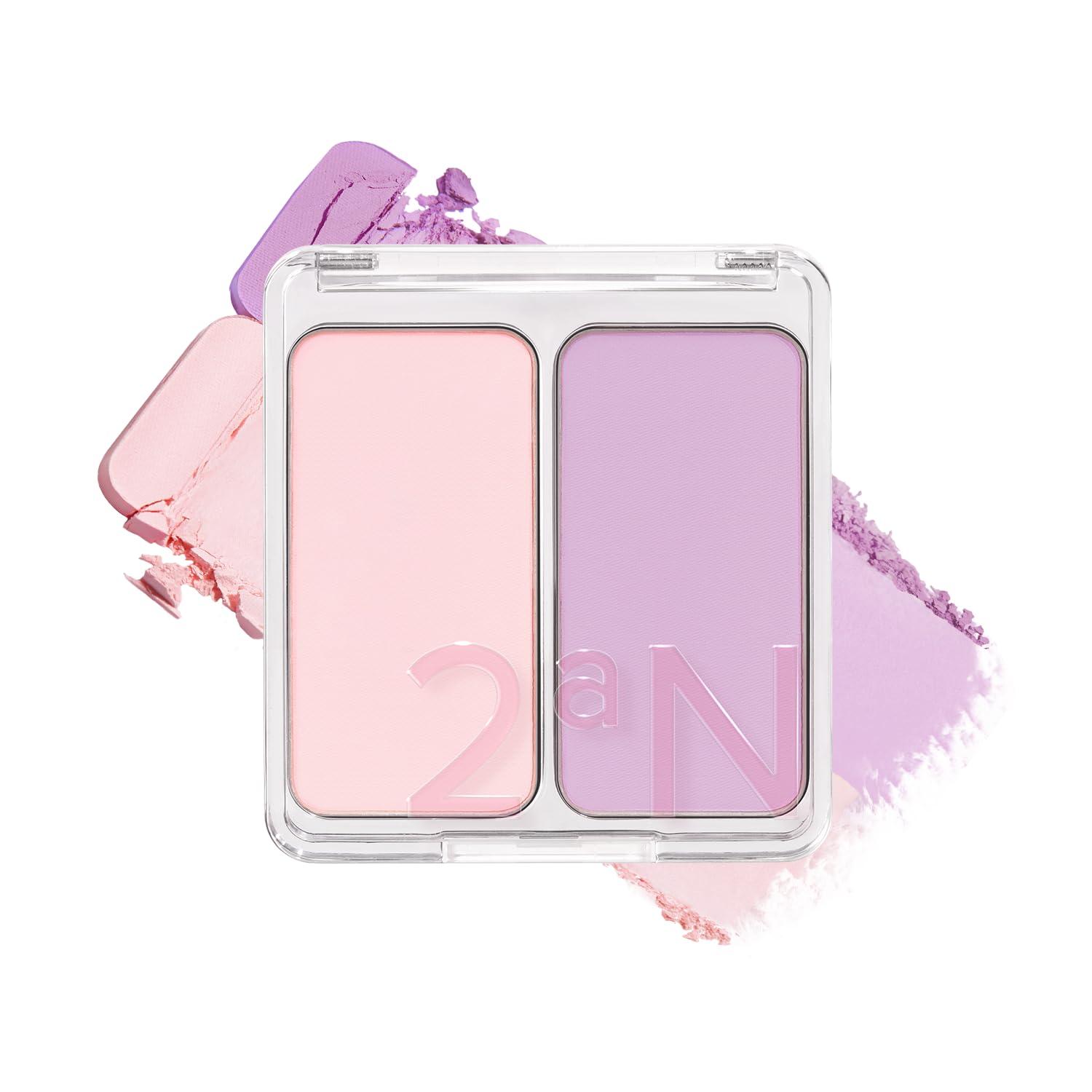 Dual Cheek 01 Cotton Candy Violet 4.5g *2