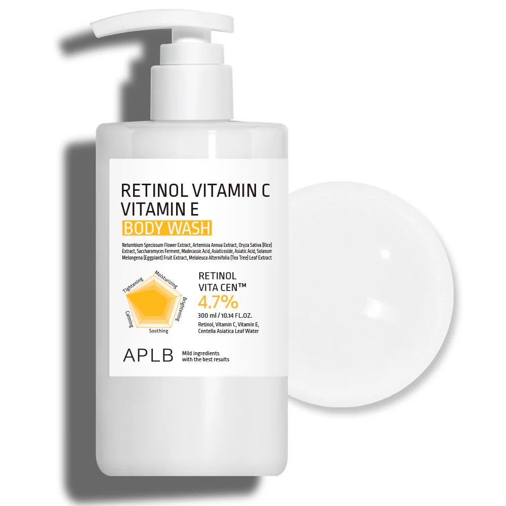 APLB RETINOL VITAMIN C VITAMIN E BODY WASH 300ml