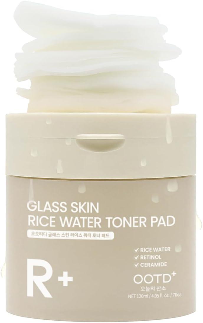 OOTD Glass Skin Rice Water Toner Pad 120ml (70pads)